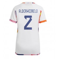 Billiga Belgien Toby Alderweireld #2 Borta fotbollskläder Dam VM 2022 Kortärmad